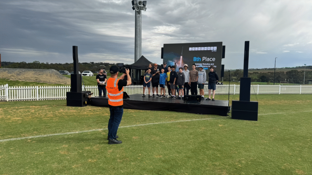 Adelaide Robotics and Computer Science Academy at Rascube Grand Finale 4